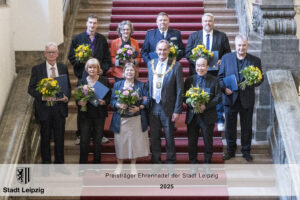 Alle Preisträger mit OBM Burkhardt Jung und Axel Ackermann