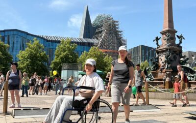 Unser Rolli-Parcours begeistert beim Erlebnistag der AOK