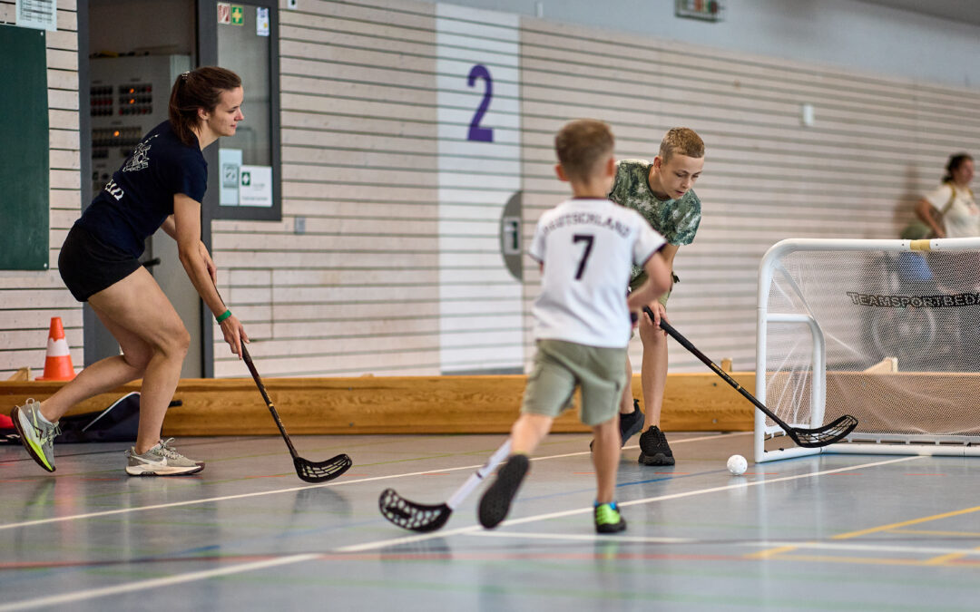 Floorball neu beim Inklusiven Sportfest