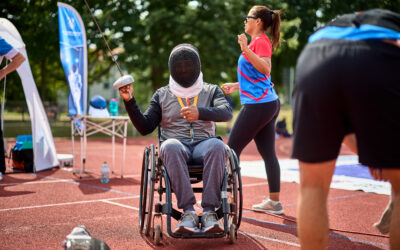 Fechten begeisterte wieder beim Inklusiven Sportfest