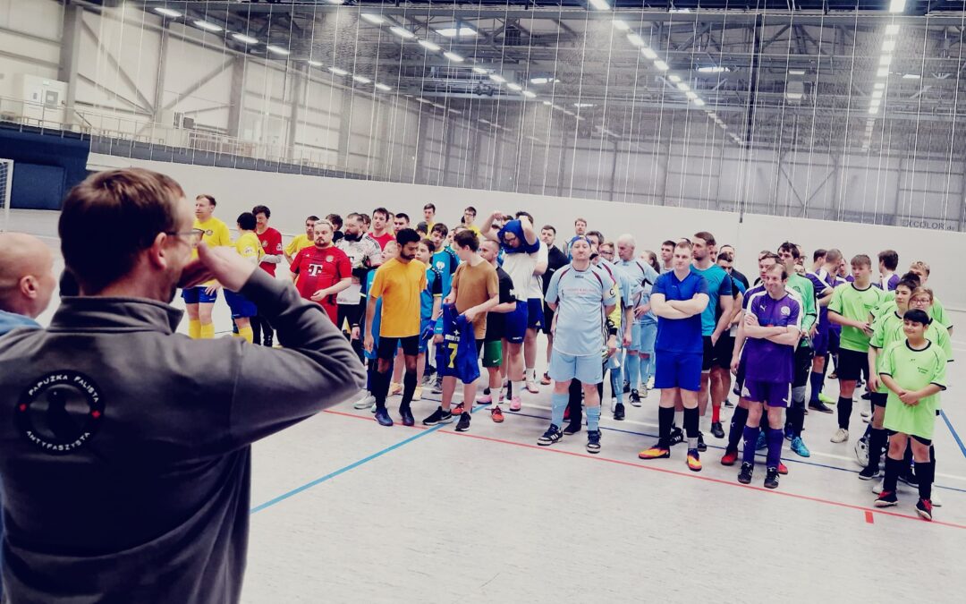 Wir halfen beim 5. Spieltag der Liga für Alle