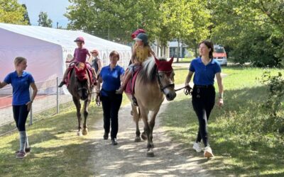 Schon das dritte Mal therapeutisches Reiten zum Inklusiven Sportfest